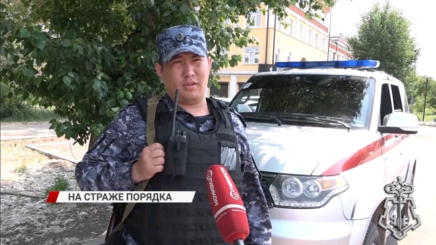 Защитники спокойствия: как росгвардейцы следят за безопасностью в Бурятии