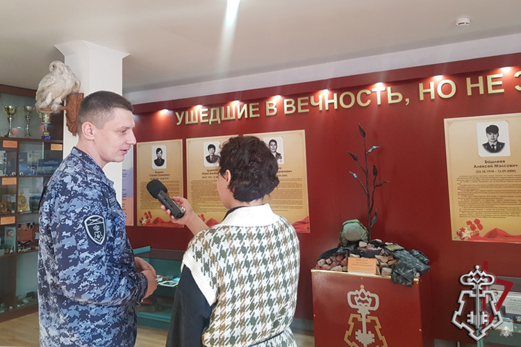 Слушатели радио узнали о музее истории вневедомственной охраны Республики Бурятия