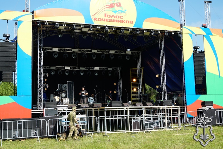 В Бурятии росгвардейцы обеспечивают безопасность фестиваля «Голос кочевников»
