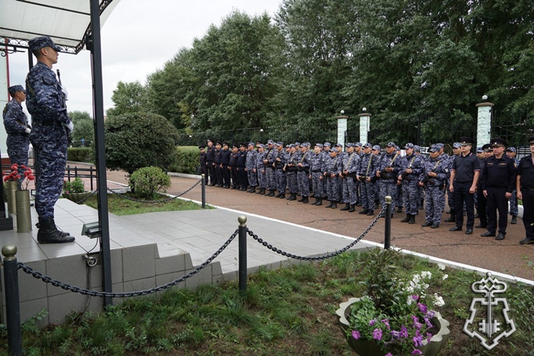В Бурятии почтили память погибших сотрудников вневедомственной охраны