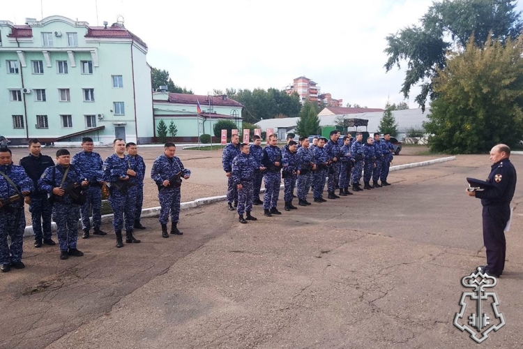 В Улан-Удэ почтили память погибшего сотрудника вневедомственной охраны