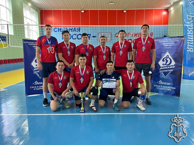 Росгвардейцы стали победителями в чемпионате Динамо по волейболу