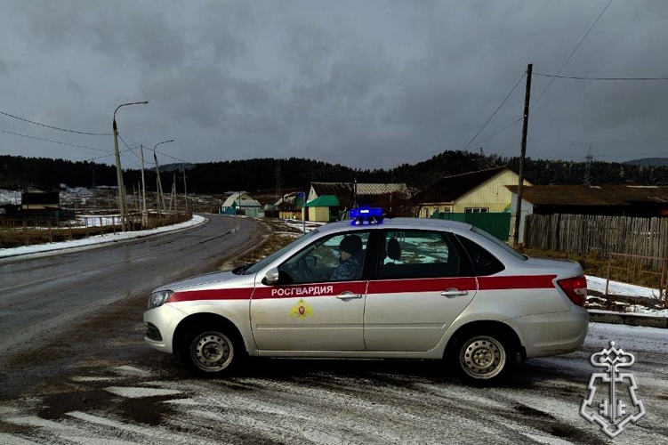 В Прибайкальском районе росгвардейцы задержали мужчину, управлявшего автомашиной в состоянии опьянения
