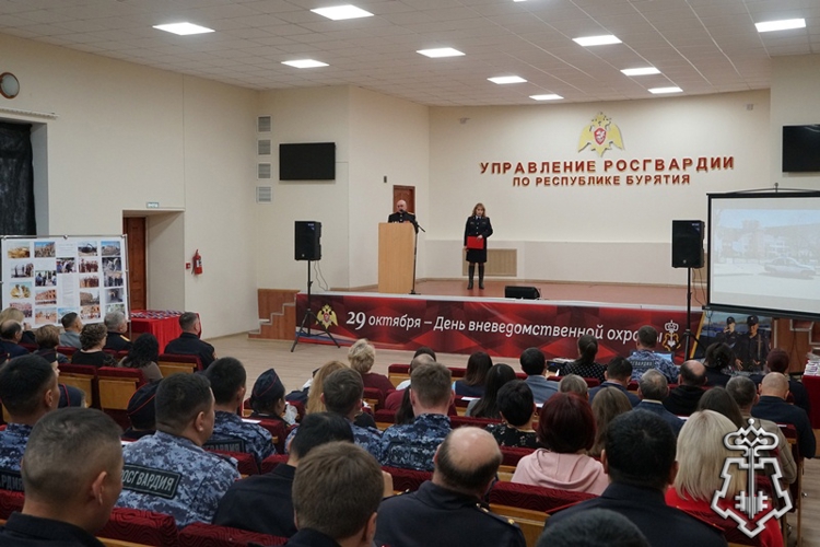 В Бурятии отметили День вневедомственной охраны Росгвардии