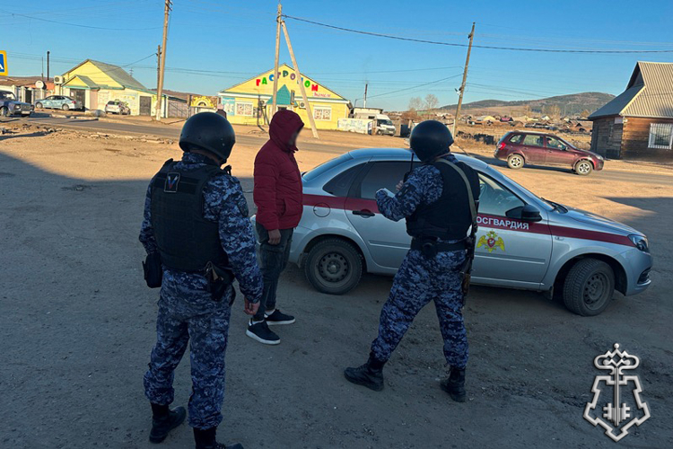 Росгвардейцы задержали в Бурятии находящихся в федеральном розыске трёх мужчин