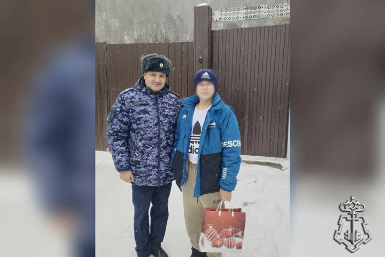 Новогоднее желание мальчика исполнили росгвардейцы в Бурятии
