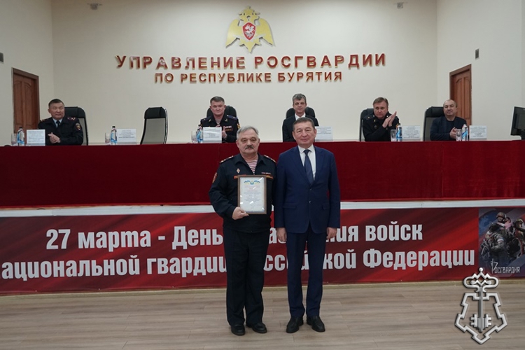 В Бурятии Управление Росгвардии подвело итоги служебно-боевой деятельности за год
