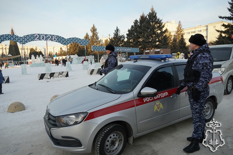 В Бурятии росгвардейцы обеспечат охрану общественного порядка и безопасность в новогодние праздники