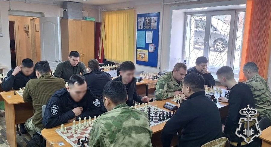 Команда вневедомственной охраны стала победителем чемпионата по шахматам Управления Росгвардии по Республике Бурятия 