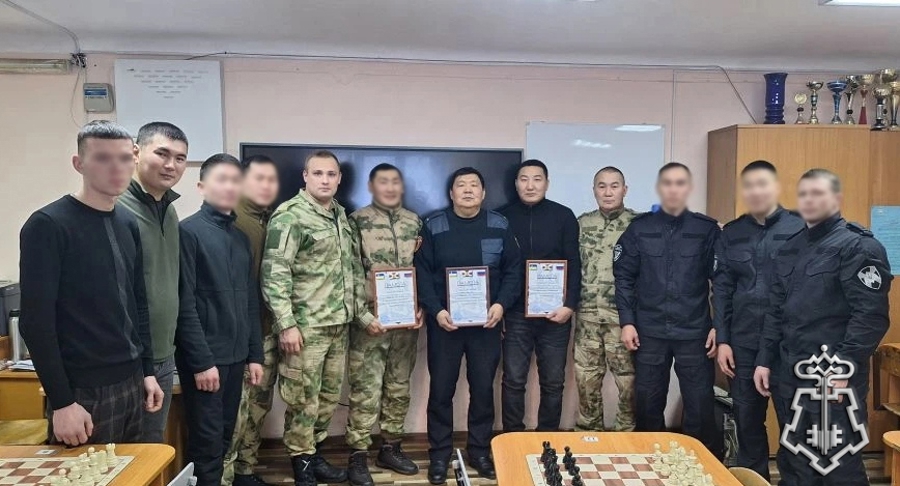 Команда вневедомственной охраны стала победителем чемпионата по шахматам Управления Росгвардии по Республике Бурятия 