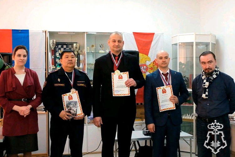 Офицер из Бурятии завоевал «бронзу» Чемпионата Восточного округа Росгвардии по шахматам