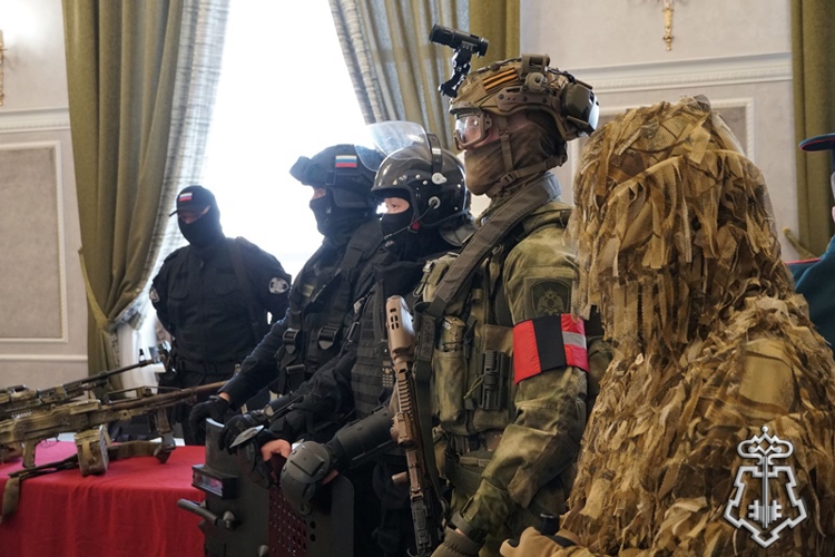 В Бурятии росгвардейцев поздравили  с 10-летием войск национальной гвардии Российской Федерации