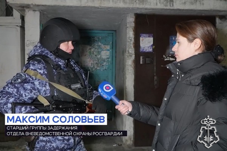 Репортаж с ночного дежурства Росгвардии