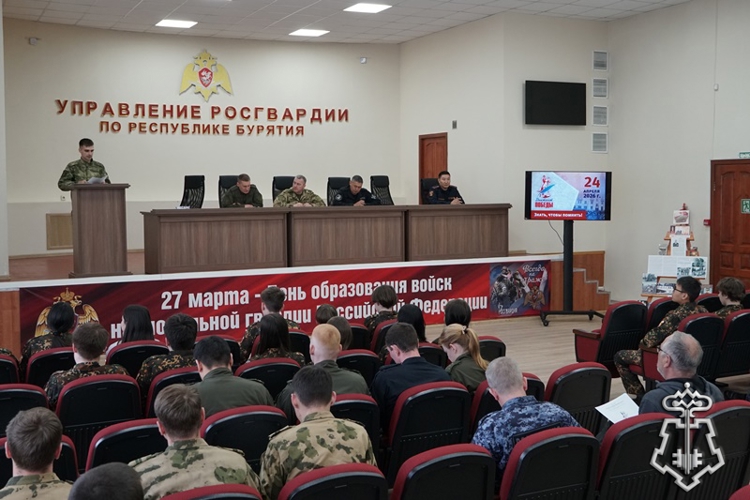 В Улан-Удэ росгвардейцы написали «Диктант Победы»