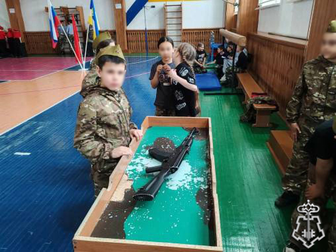 В Мухоршибирском районе росгвардейцы выступили судьями в игре «Юные защитники Отечества»