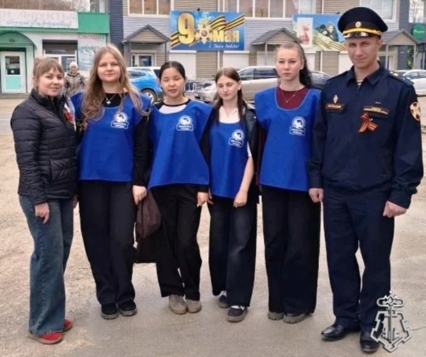 В районах Бурятии сотрудники вневедомственной охраны проводят мероприятия, посвященные Дню Победы