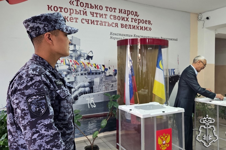 В Бурятии росгвардейцы обеспечили безопасность в Единый день голосования