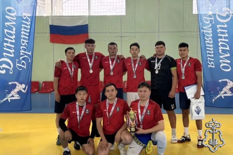 Сотрудники вневедомственной охраны стали серебряными призерами чемпионата Динамо по волейболу