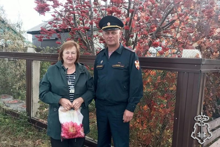 В Бурятии росгвардейцы поздравили ветеранов с Днем пожилого человека